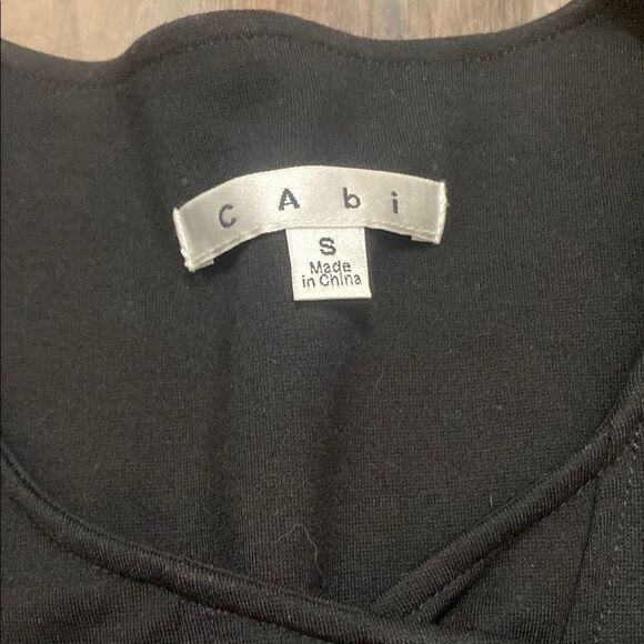 CAbi Black Moto Ponte Jacket Blazer Asymmetrical Design - Picture 2 of 7